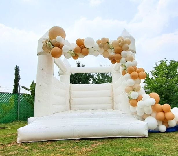 Renta de inflable Castillo Blanco en CDMX — fiestas infantiles